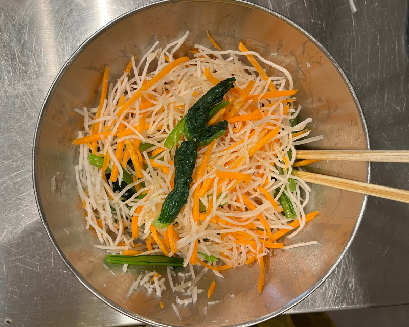 野菜のナムル風