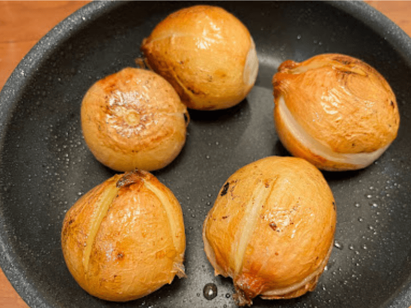 焼いた玉ねぎ