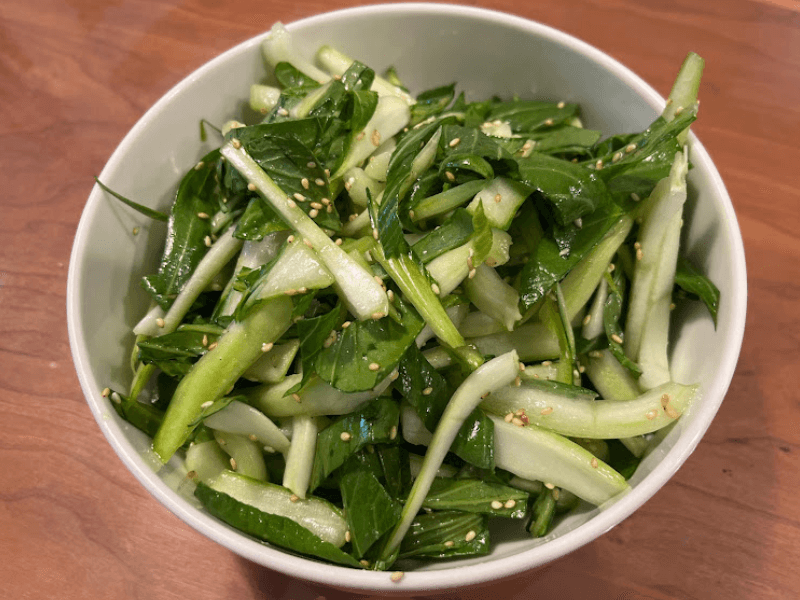 チンゲン菜のナムル